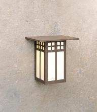 Arroyo Craftsman GW-9CR-VP - 9" glasgow flush wall mount