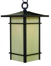 Arroyo Craftsman KAH-9TSAM-AB - 9" katsura pendant with toshi overlay