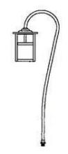 Arroyo Craftsman LV27-M5EAM-MB - low voltage 5" mission fixture without overlay (empty)