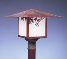 Arroyo Craftsman MP-17CLAM-AC - 17" monterey post mount with cloud lift overlay