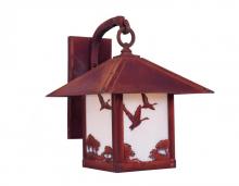 Arroyo Craftsman TRB-12GSAM-VP - 12" Timber Ridge Wall Bracket With Goose Filigree