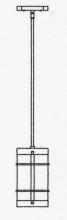 Arroyo Craftsman VSH-7NRAM-AC - 7" valencia stem mount pendant - no roof
