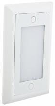 American Lighting SGL-SM-WH - White Smooth Faceplate for Single LED Step Light
