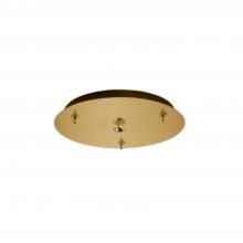 Kuzco Lighting Inc CNP03AC-BG - Canopy Brushed Gold LED Canopies