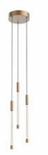 Kuzco Lighting Inc MP75213-BG - Motif 13-in Brushed Gold LED Multi Pendant