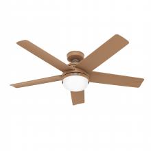 Hunter 51451 - Hunter 52 inch Yuma Terracotta Damp Rated Ceiling Fan with LED Light Kit and Handheld Remote