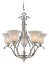 Vaxcel International CH35405BN - Monrovia 5L Chandelier Brushed Nickel