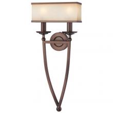 Minka Metropolitan N6962-1-267B - 2 Light Wall Sconce