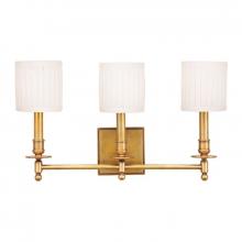 Hudson Valley 303-AGB - 3 LIGHT WALL SCONCE