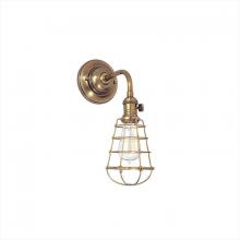 Hudson Valley 8000-AGB-WG - 1 LIGHT WALL SCONCE