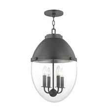 Hudson Valley 9514-OB - 4 LIGHT PENDANT