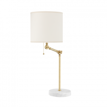 Hudson Valley MDSL150-AGB - 1 LIGHT TABLE LAMP