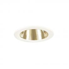 Jesco TM302PBWH - 3-inch aperture Low Voltage Trim with adjustable Open Reflector.