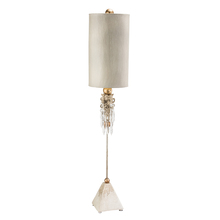 Lucas McKearn TA1004 - Madison Tall Buffet Table Lamp with Crystal in Gold and Silver