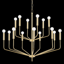 Mitzi by Hudson Valley Lighting H516815-AGB - Bailey Chandelier