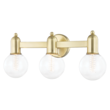 Mitzi by Hudson Valley Lighting H419303-AGB - Bryce Bath and Vanity