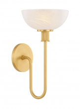 Mitzi by Hudson Valley Lighting H1016101-AGB - ASTER Wall Sconce