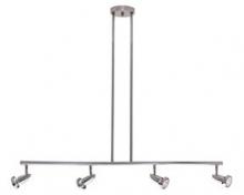 Access 52224-BS - 4 Light Adjustable Pendant or Track