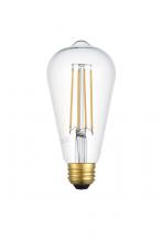 Elegant ST18LED102-6PK - LED 3000k Filament 3.5 Watts 180 Lumens St18 Light Bulb