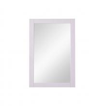 Elegant VM-2001 - Aqua 22 In. Contemporary Mirror in White