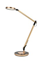 Elegant LEDDS006 - Illumen Collection 1-Light champagne gold Finish LED Desk Lamp