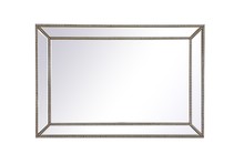 Elegant MR9172 - 23.5 Inch Rectangle Mirror In Clear Finish