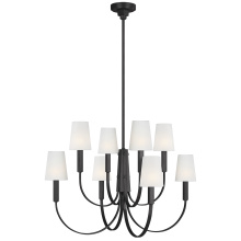 Visual Comfort & Co. Studio Collection TC1088AI - Logan Large Two-Tier Chandelier