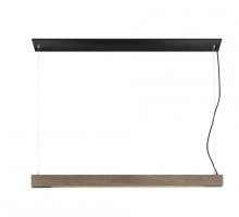 Nuvo 62/1462 - Task - LED Wood Linear Pendant with Sensor - Wood Finish