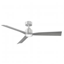WAC Smart Fan Collection F-003L-BA - Clean Brushed Aluminum WITH LUMINAIRE