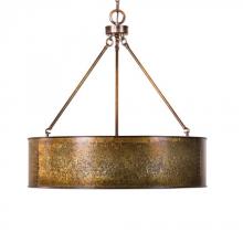 Uttermost 22067 - Uttermost Wolcott 5 Light Golden Pendant