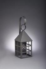 Northeast Lantern 7131-VG-LT2-CLR - Pyramid Top H-Bars Wall Verdi Gris 2 Candelabra Sockets Clear Glass