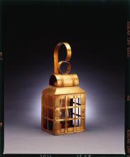 Northeast Lantern 8131-AB-CIM-CLR - Culvert Top H-Bars Wall Antique Brass Medium Base Socket With Chimney Clear Glass