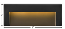 Hinkley 1557SK - Taper Deck Sconce 12v Wide Horizontal