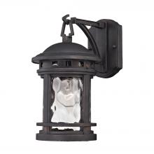 ELK Home 45110/1 - Costa Mesa 1-Light Outdoor Wall Lantern in Weathered Charcoal