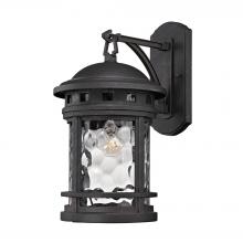 ELK Home 45111/1 - Costa Mesa 1-Light Outdoor Wall Lantern in Weathered Charcoal