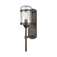 ELK Home 45411/1 - Torch 1-Light Outdoor Wall Lamp in Hazelnut Bronze