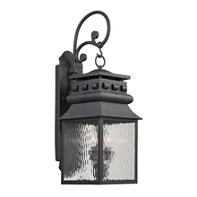 ELK Home 47063/2 - Forged Lancaster 2-Light Outdoor Wall Lamp in Charcoal