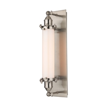 ELK Home 67332/1 - Fulton 1-Light Wall Lamp in Satin Nickel with White Opal Glass