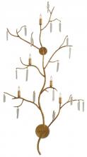 Currey 5000-0014 - Forest Light Gold Wall Sconce
