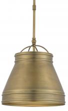 Currey 9000-0488 - Lumley Brass Pendant
