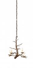 Currey 9307 - Treetop Iron Small Chandelier